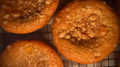 Peach Crumble Cookie 🍑